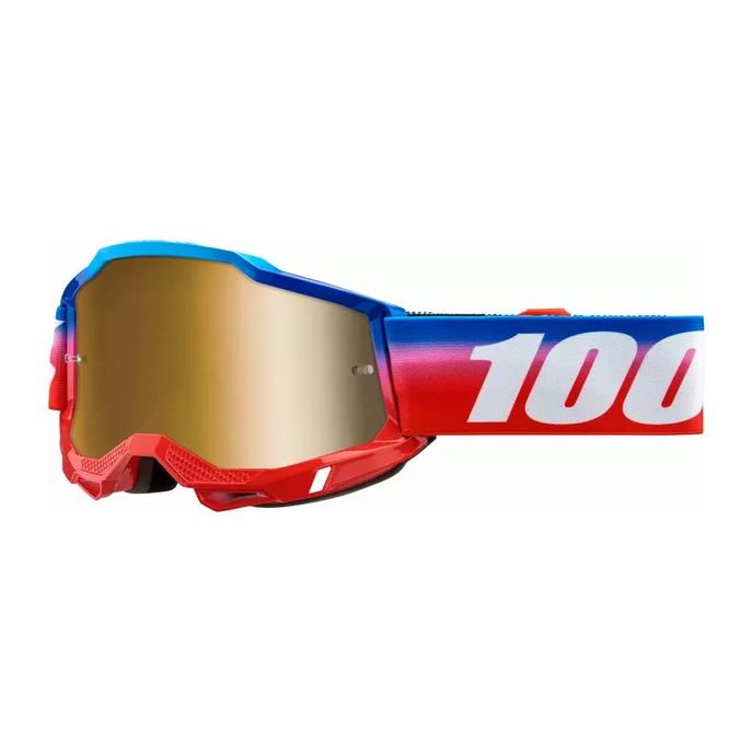 100% MX Goggles Accuri 2 Unity True Gold Mirror